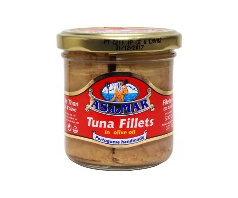 Filet z tuńczyka w oliwie z oliwek słoik 150g