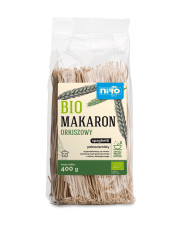BIO pełnoziarnisty makaron orkiszowy SPAGHETTI 400g