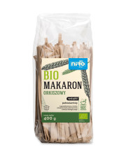 BIO pełnoziarnisty makaron orkiszowy WSTĄŻKI 400 g 