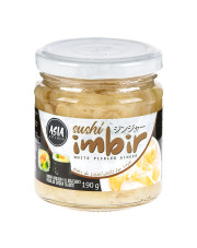 Imbir marynowany biały 190g (DATA: 16.04.25)
