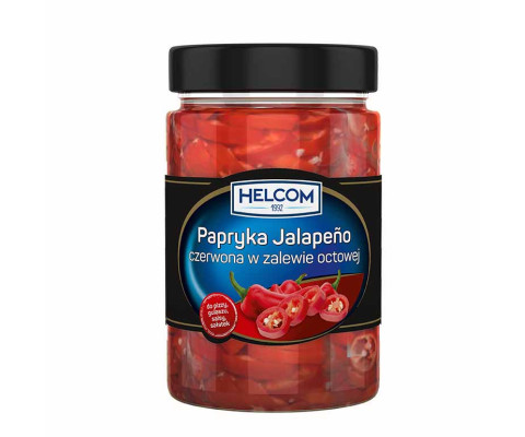 Papryka Jalapeno czerwona w zalewie octowej 327 ml