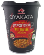 Zupka Oyakata Wołowina wasabi 93g