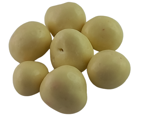 Truskawki (liofilizowane) w białej czekoladzie