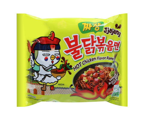 Zupka Ramen Hot Kurczak Jjajang 140g