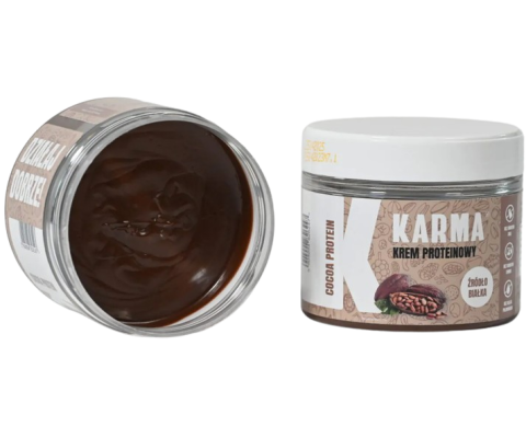 Krem PROTEINOWY z orzechami ziemnymi i kakao 250g