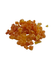 Papaja kandyzowana niebarwiona - KOSTKA drobna 3-5mm