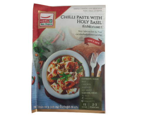 Pasta Chilli Holly Basil 50 g