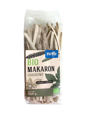 BIO biały makaron orkiszowy WSTĄŻKI Z BAZYLIĄ 250 g