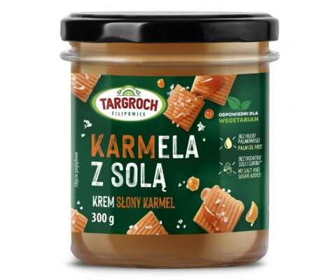 Krem o smaku słony karmel 300 g Targroch