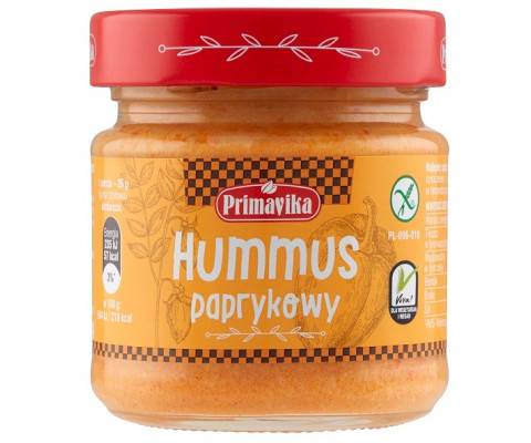 BIO Hummus z papryką 160 g