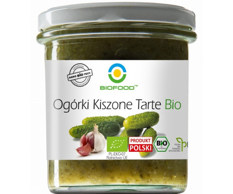 BIO ogórki tarte kiszone 280 g