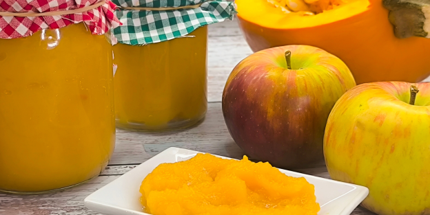 Dżem z dyni, jabłek i mango