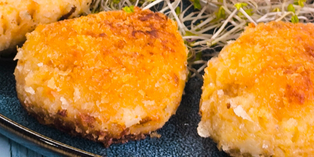 Kuleczki ziemniaczane w panko z serem